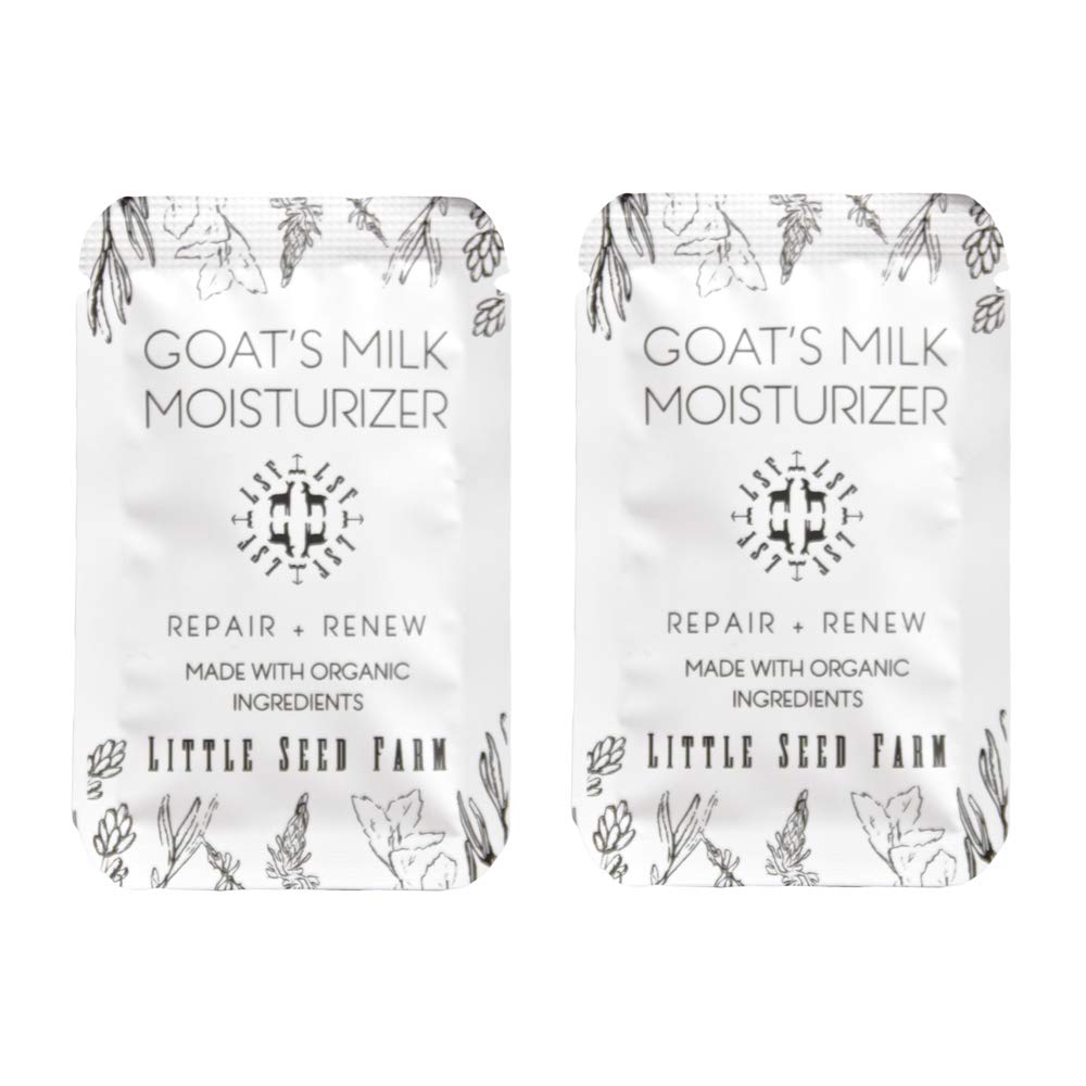 Little Seed Farm Goat's Milk Face Moisturizer - All Natural, Organic Moisturizer Face Cream - Travel Size
