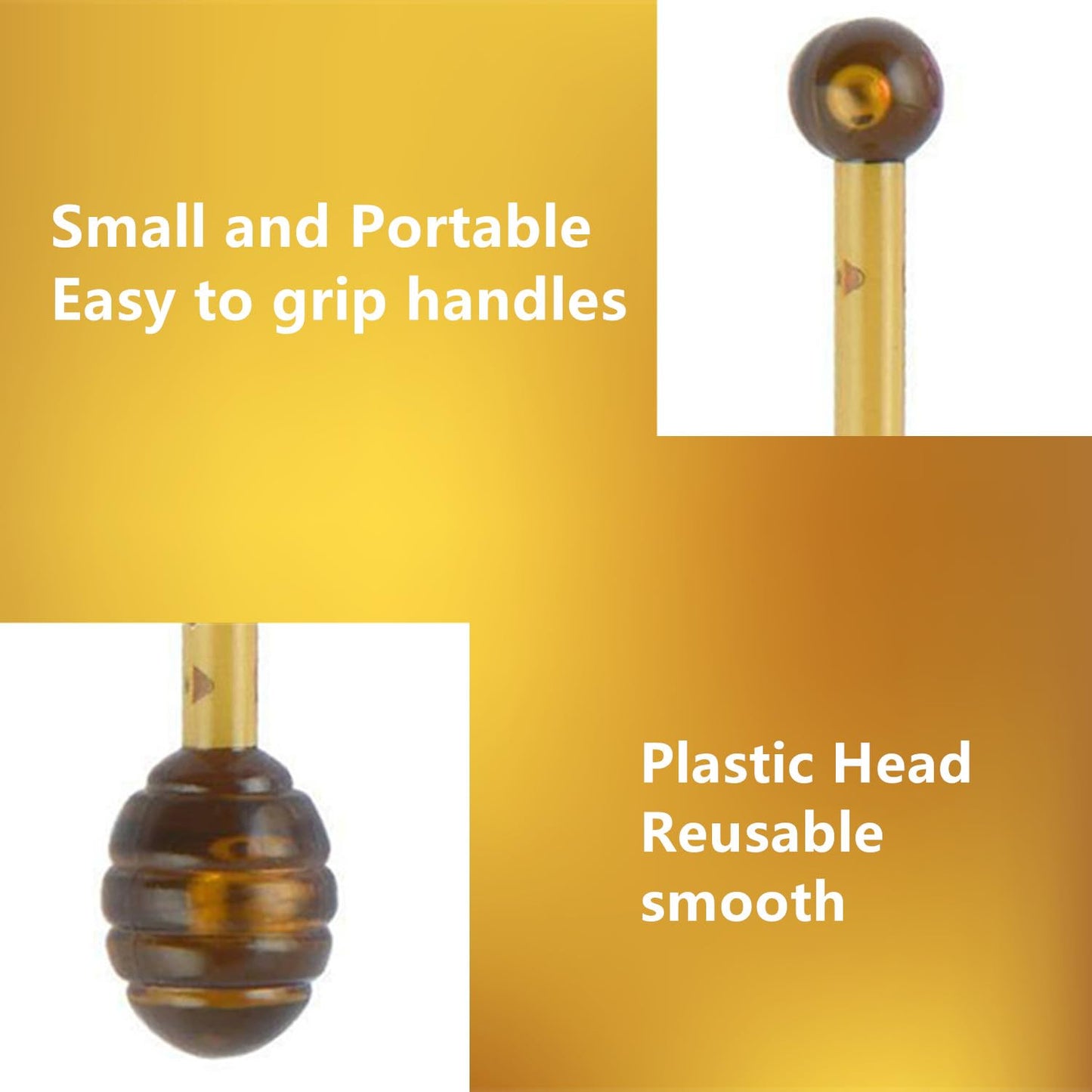 Lip Applicators Stick Lip Balm Applicator with Small White Box Plastics Lip Brush Stick Lip Mask Applicator Lip Balm Honey Jar (30)