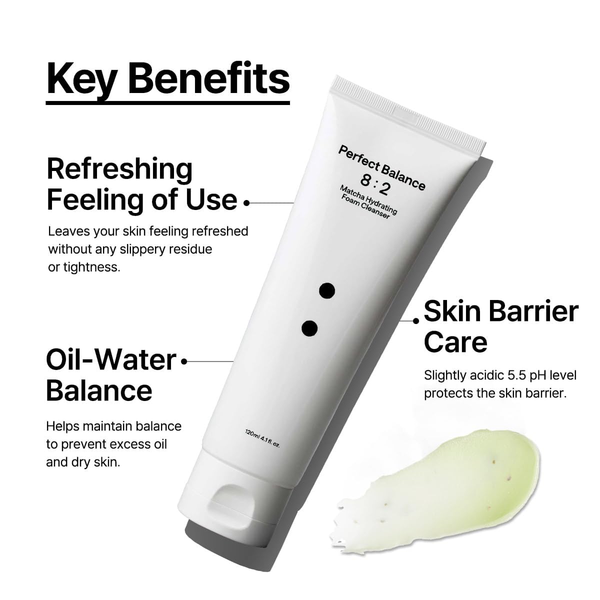 B_LAB Matcha Hydrating Foam Cleanser 120ml