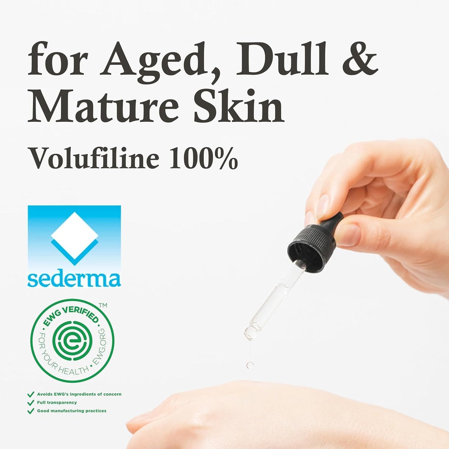 100% Pure Volufiline Concentrate & Advanced Retinol Pro Serum 0.5 - Firming Anti-Wrinkle and Radiance-Boosting w/Centella Asiatica Niacinamide Hyaluronic Acid for Mature Skin Korean Skincare