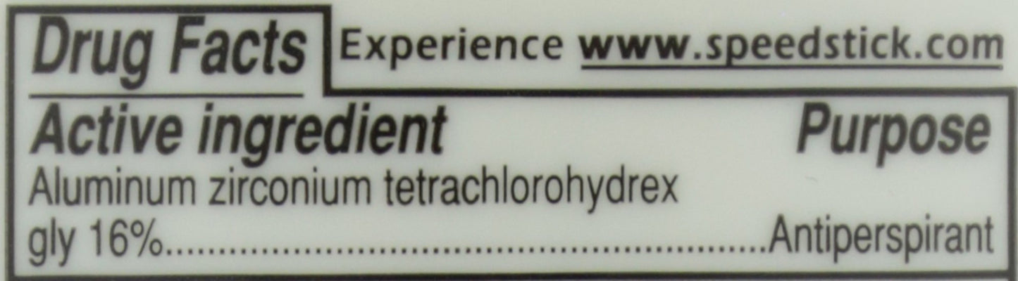 Speed Stick Antiperspirant & Deodorant Solid, Unscented, 3 oz