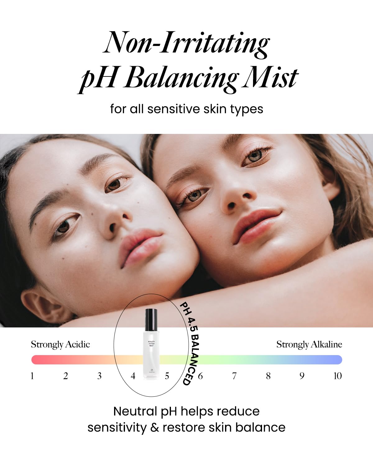 SON&PARK Beauty Water Facia Mist | Multi-Purpose Toner for Face & Body Oil Control Hydrating Exfoliating Skincare Daily Cleansing Booster with Rose & Lavender Oil 100ml(3.4Fl oz)(Mist)