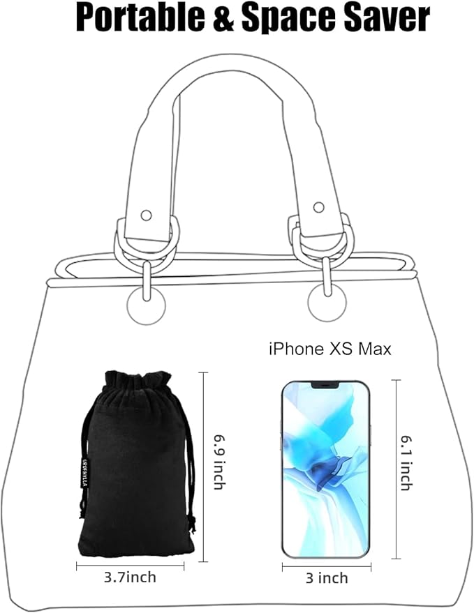 urophylla Inflatable Travel Neck Pillow for Airplanes, Super Soft Velvet Neck Support, Adjustable Firmness, Blow Up Plane Pillow for Long Flights, Road Trips, Travel Essentials with Eye Mask, Earplug