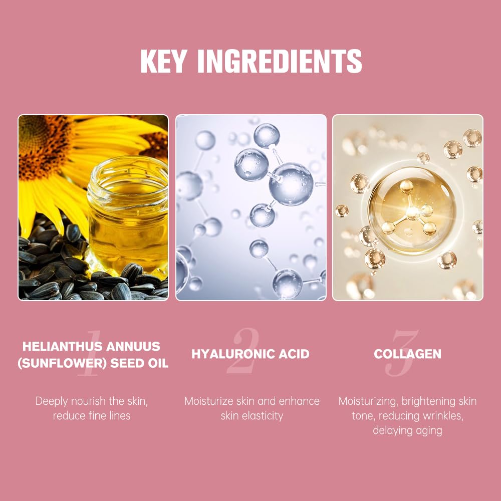 2Pcs Hydrating Multi Eye & Lip Balm Firming Under Eye Balm Stick Make Up Base, Reduce Wrinkle Vegan & Cruelty-Free