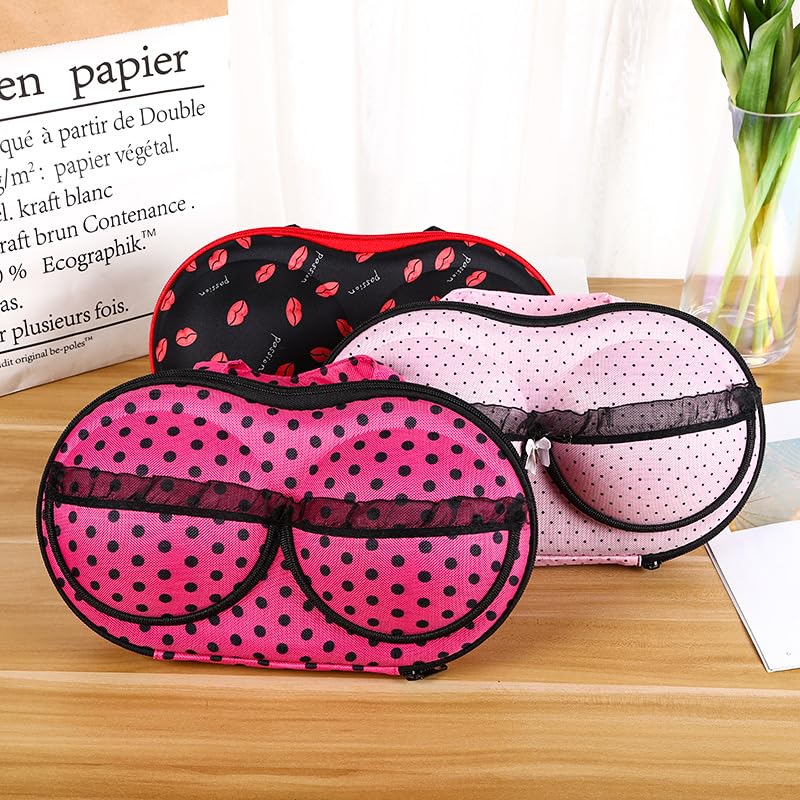 hefeilzmy Travel Home Organizer Zip Bag Case Portable Bra Storage Bag Waterproof Bra and Underwear