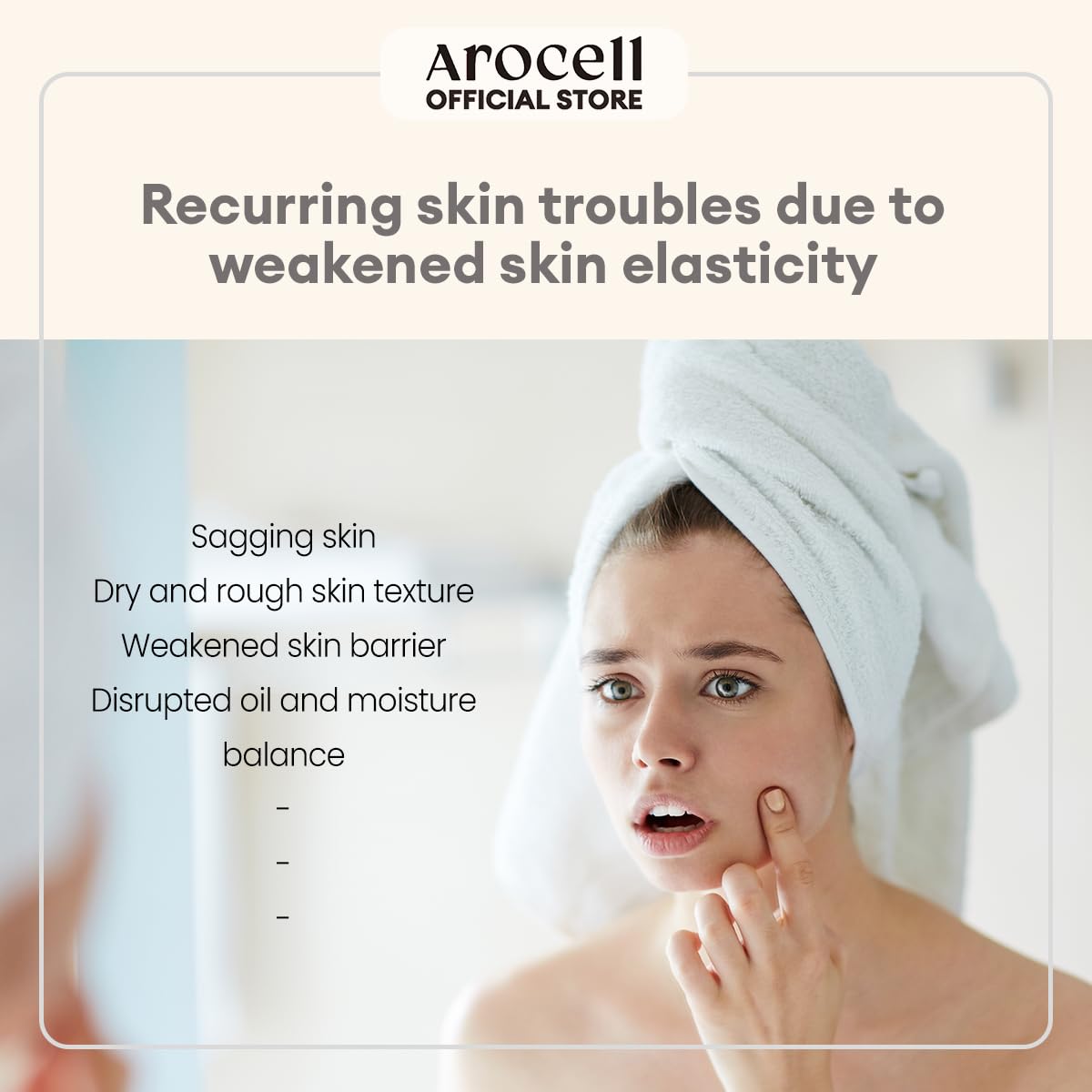 AROCELL Total Solution Ampoule Pad 28 Sheets – Korean Skincare Cotton Face Pads for Hydrating, Moisturizing, Exfoliating, Wrinkle Care, Elasticity Boosting, Pore Refining, Daily Toner Treatment