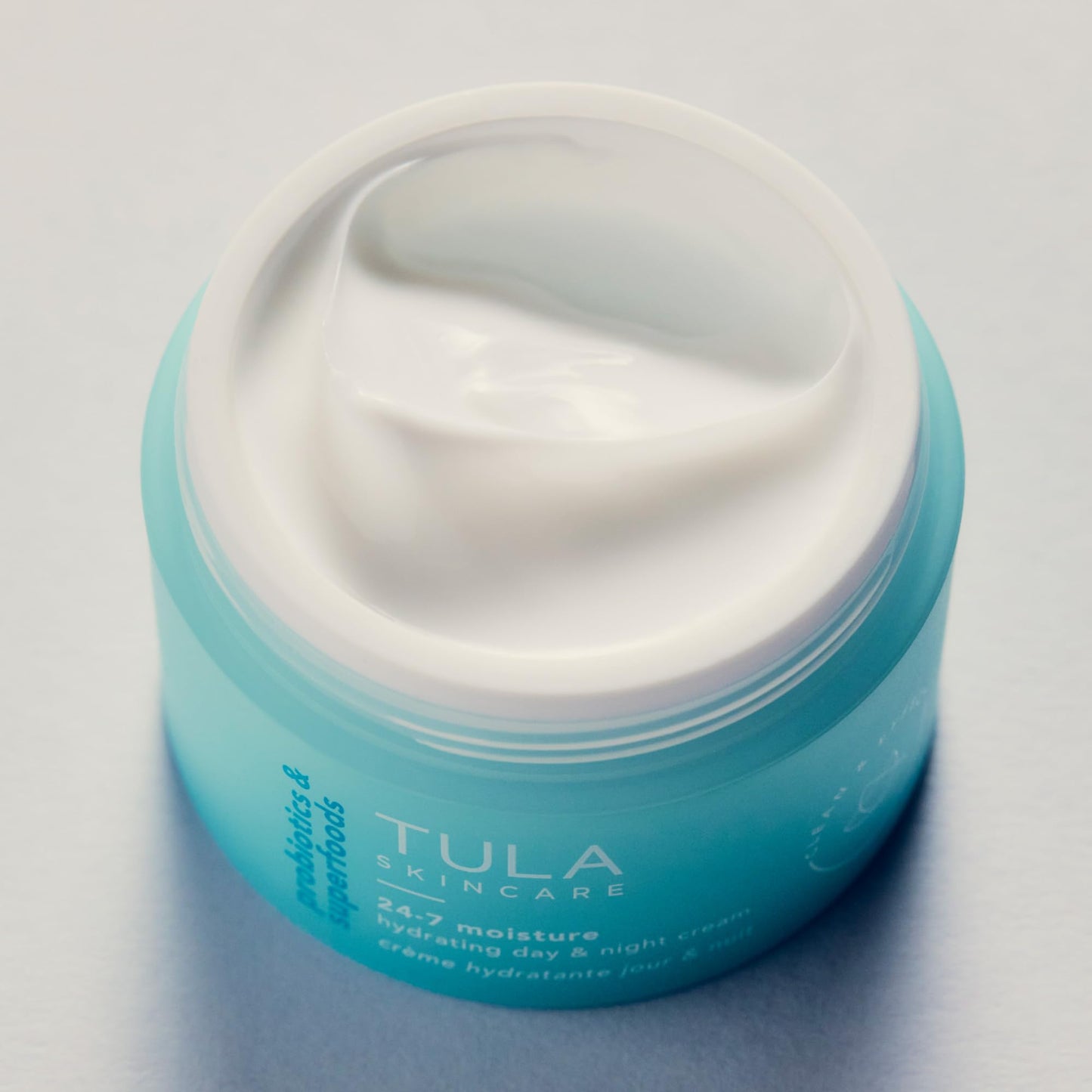 TULA Skin Care 24-7 Moisture Hydrating Day and Night Cream - Travel-Size, Ultra Nourishing Moisturizer for Face, Improves, Soothes & Maintains Skin Balance, 0.5 oz.