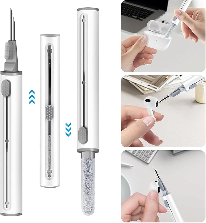 Airpods 4 Cases Silicone Protective Case for Airpod 4 with Bling Keychain for Apple AirPods 4th Generation Wireless Earbuds with Cleaner Kit (Light Purple)