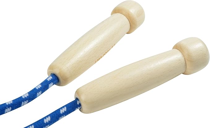 8.8 Feet Jump Rope for Women Men Kids Wooden Handle Jumping Ropes