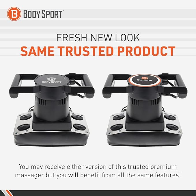 Body Sport Therapeutic Variable Speed Professional Vibrating Massager for Pain & Aching Muscle Relief – High-Powered, Effective, Chiropractic Myofascial Release Tool & Trigger Point Therapy