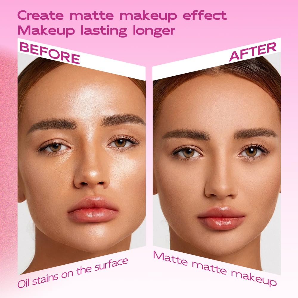 LAMUSELAND Makeup Setting Spray, Oil Control Long Lasting Hydrating Matte Waterproof Travel Size Setting Spray for Face (3, M)