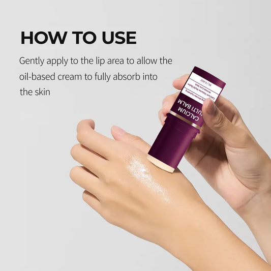 Calcium Multi Balm, Calcium Volume Multi Balm, Wrinkle Core Stick, Korean Collagen Moisturing Stick, Anti-aging, Hydrating, Firming Skin, Suitable for Eyes