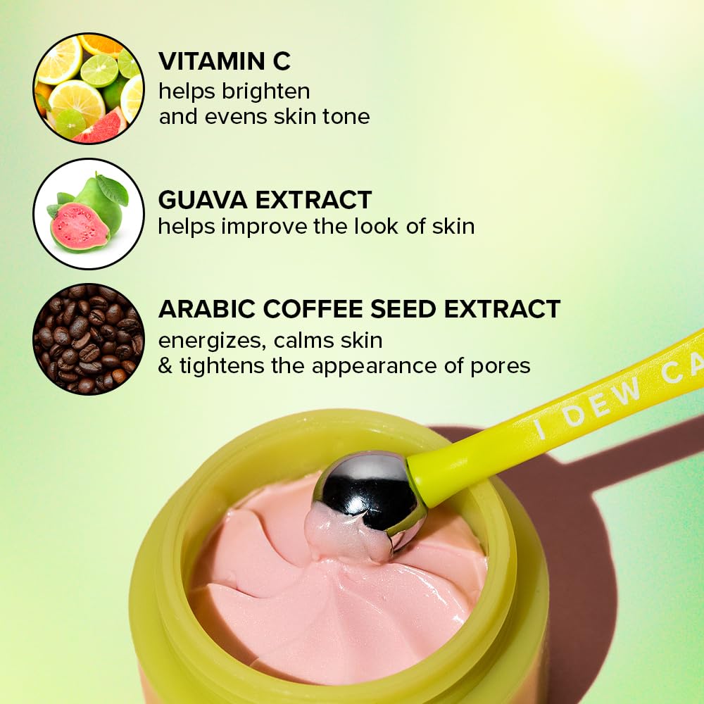 I DEW CARE Vitamin C Eye Cream & Roller Set - Glow-Key | Korean Skin Care, Dark Circles Reducer, Treatment with Hyaluronic Acid, Niacinamide, Cooling Eye Stick Ball 0.50 FL Oz