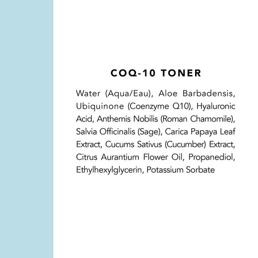 Indie Lee CoQ-10 Face Toner-Travel Size Refreshing, Hydrating Mist for All Skin Types - Hyaluronic Acid, Aloe + Chamomile - Alcohol + Essential Oil-Free Facial Toner-TSA Approved Travel Skincare(30ml)