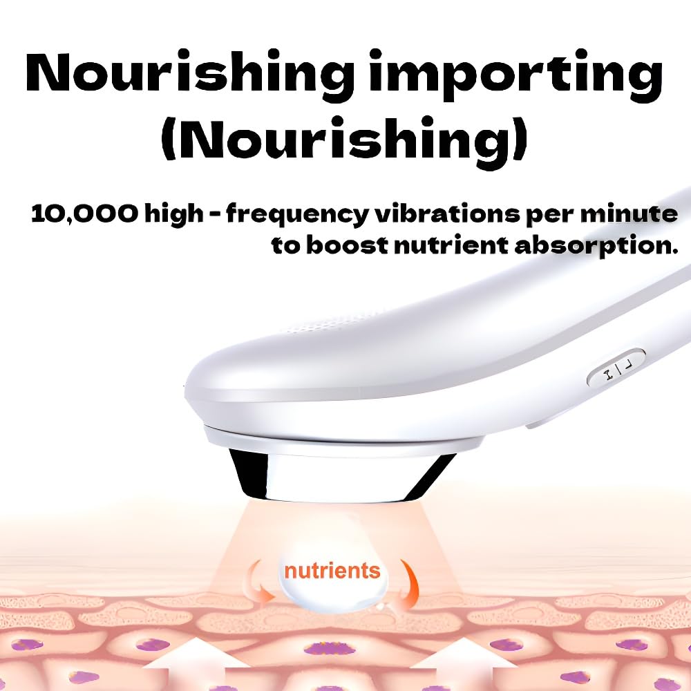 BIOESTHE Facial Toning Machinesr Electric Face Lifting Anti Aging Skin Tightening Firming Skin Care Tool with Smart Warmth Therapy Vibration Cleansing Nourishing for Radiant Skin