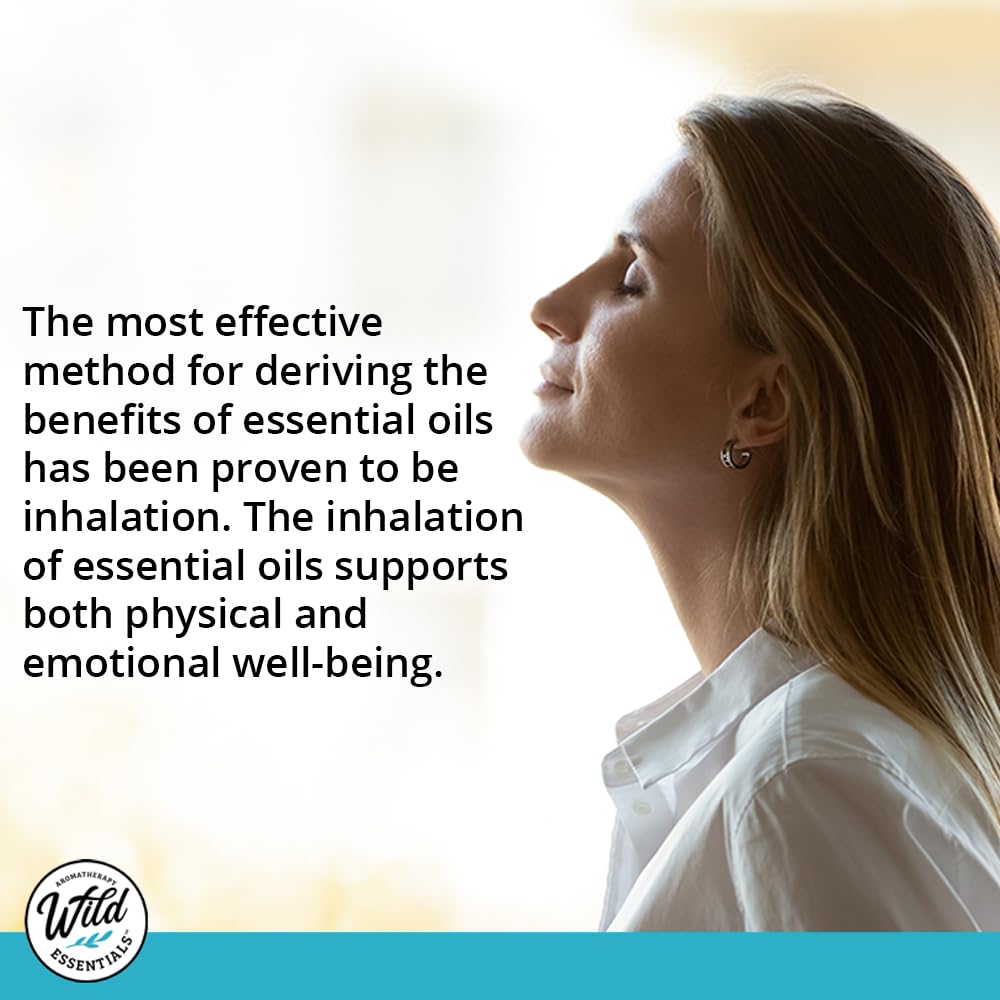 Wild Essentials 3 Pack of Breathe Easier Aromatherapy Nasal Inhalers Made with 100% Natural, Premium Grade Essential Oils, Allergies, Sinus, Clearing