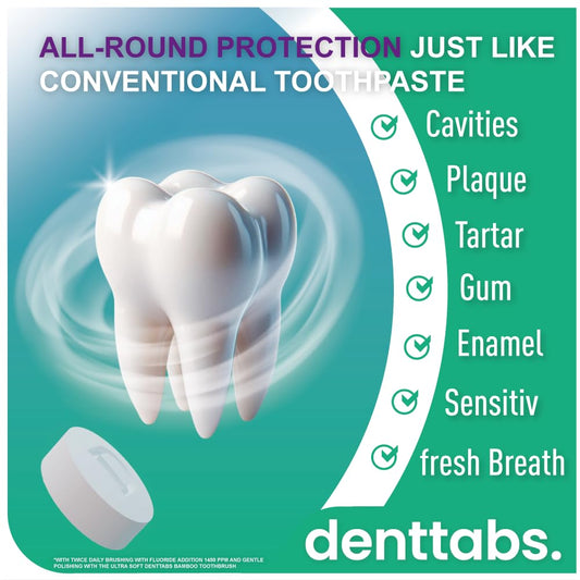 Denttabs tablets for teeth cleaning 125 pc.