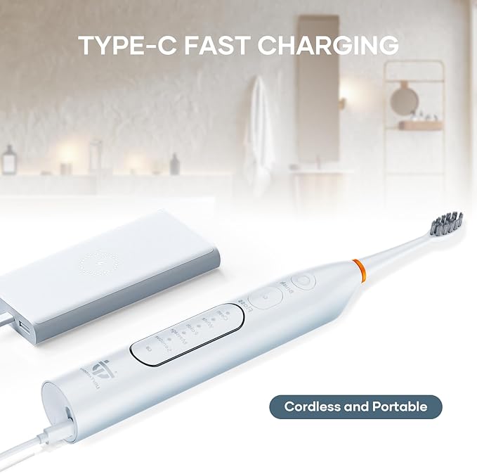 2-in-1 Electric Toothbrush with Water Flosser