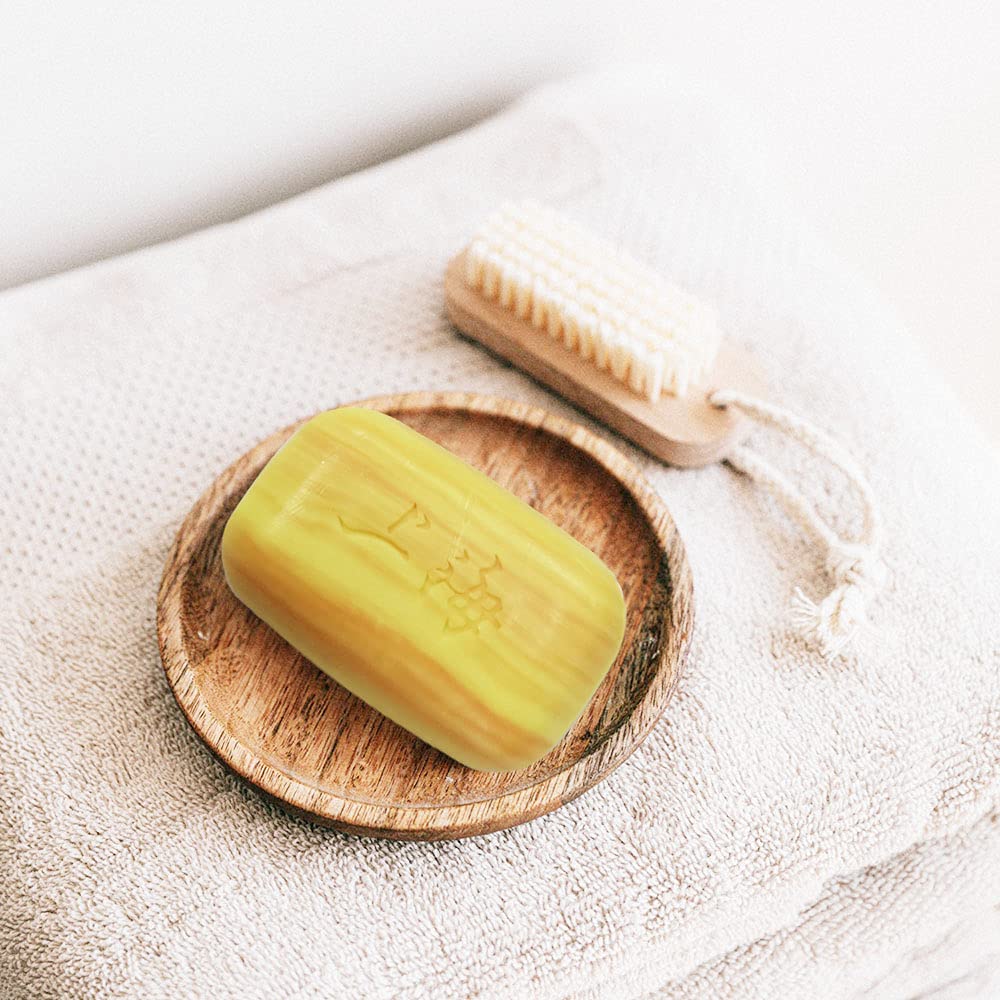 Bee & Flower Shanghai Sulfur Soap 10% Sulfur Soap Bar Face and Body Acne Treatment Sulphur Bar Soaps 3.4 Oz