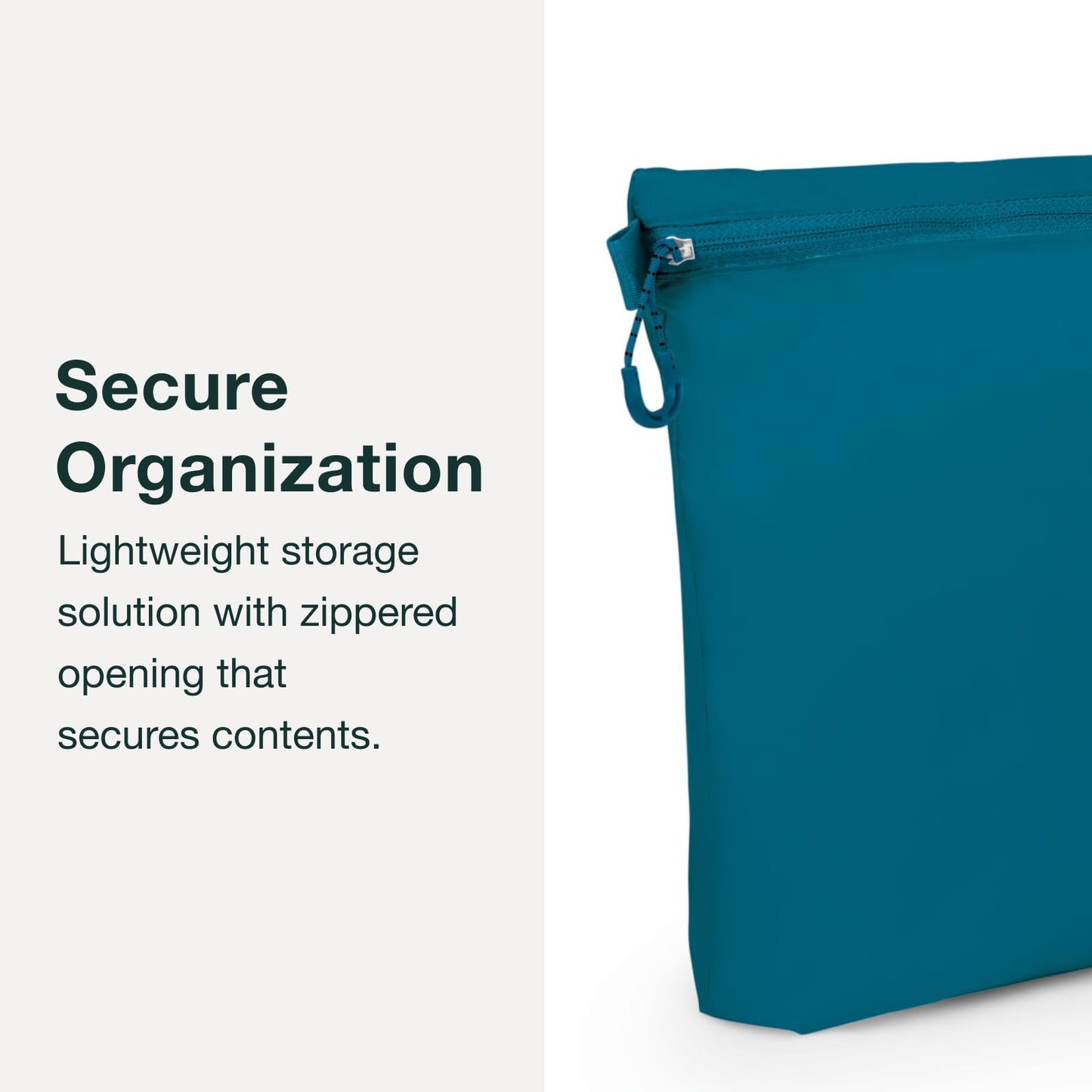 Osprey Ultralight Zipper Pouch Set, Waterfront Blue