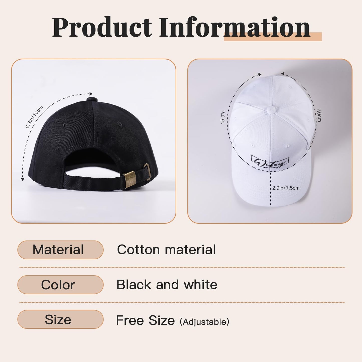 Wedding Gifts for Couples 2025, Bridal Shower Gifts, Hubby and Wifey Hat, Gift for Honeymoon Engagement Newlywed White,Black