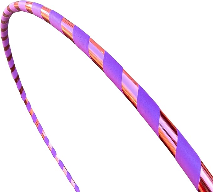 36" Purple Hula Hoop for Fitness, Dance and Fun | Lighter Weight at 11 oz | Made in The USA