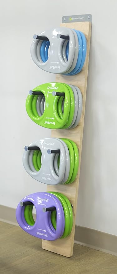 Balanced Body SmartBell Ergonomic Two-Handed Pilates Exercise Weight, Pilates Dumbbell, Exercise Equipment for Home Gym or Pilates Studio Use