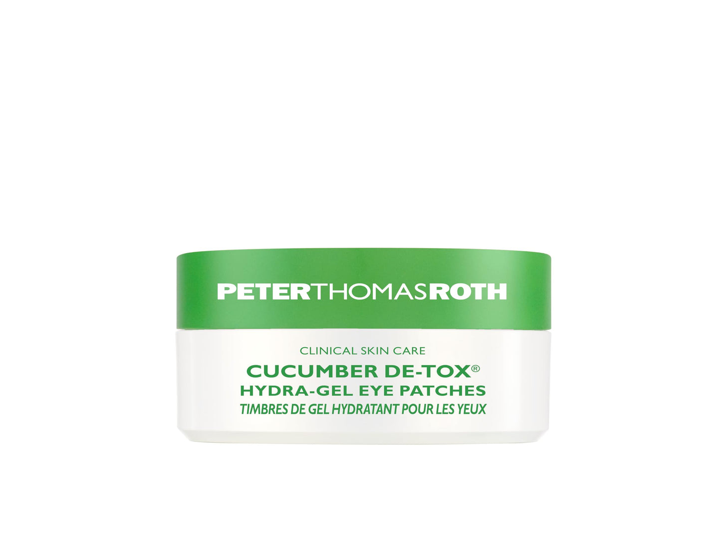 Peter Thomas Roth | Cucumber De-Tox Hydra-Gel | Soothing Under-Eye Patches for Puffiness, Dark Circles, Fine Lines and Wrinkles, 60 Count (Pack of 1)