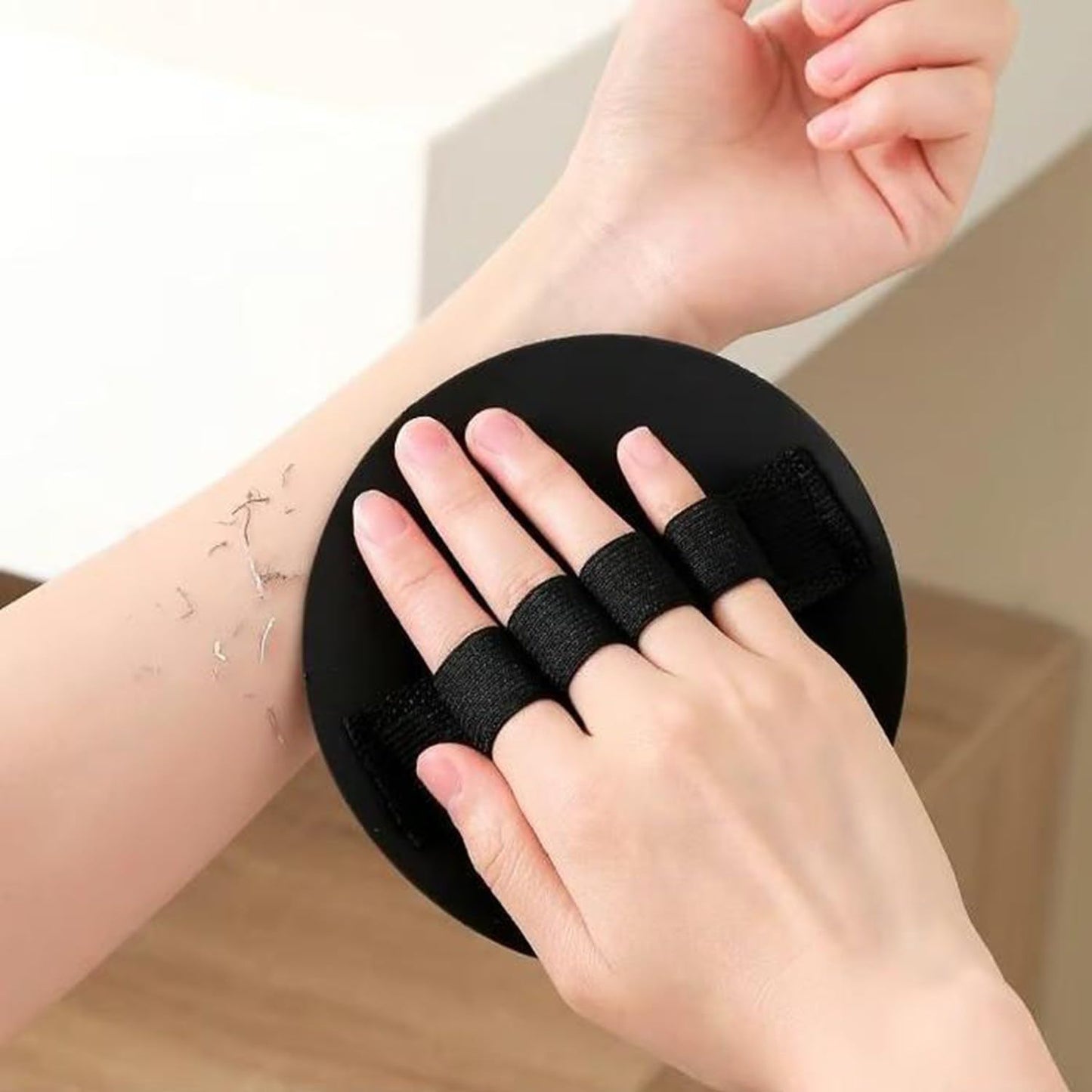 4 Counts Shower and Bath Tool, Exfoliating Body Scrubber Set, Deep Exfoliating Body Scrubber Dead Skin Remover, Deep Cleansing Bath Tool Gentle Dead Skin Remover for Women(1 Set)