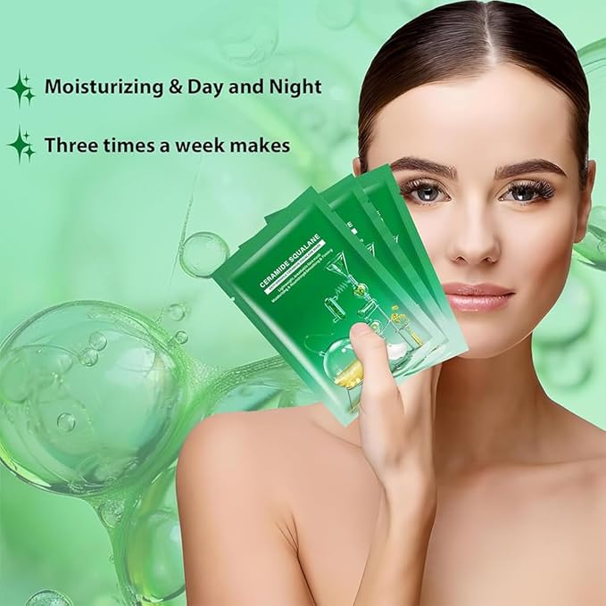 10 Sheets Face Masks Skincare for All Skin Types, Anti-Wrinkles Facial Sheet Masks for Women, Hydrating and Moisturizing Face Masks Suitable for Sensitive Skin, Bulk Facial Mask for Spa