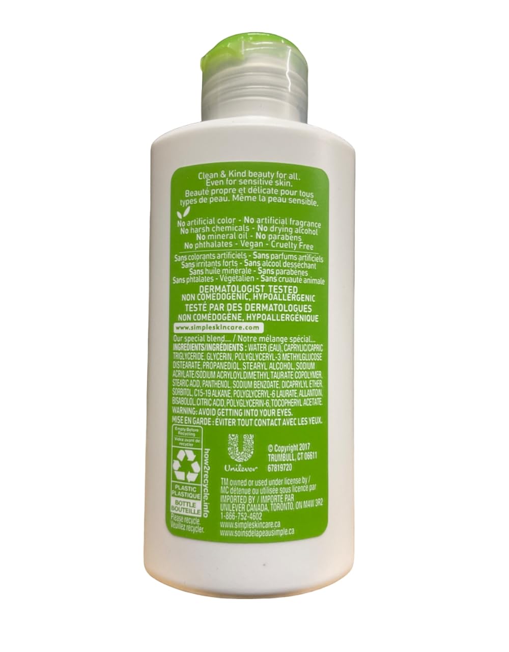 Simple Kind To Skin Replenishing Rich Moisturizer, 4.2oz, Pack of 2