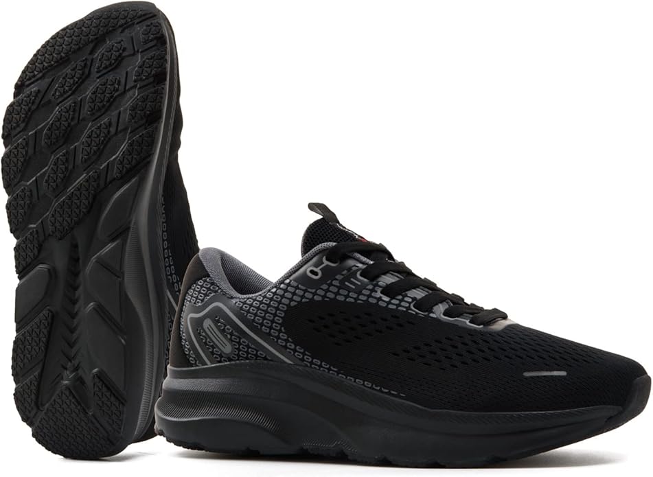 JACKSHIBO Wide Toe Box Shoes for Men Arch Support Shoes Wide Width Sneakers for Running Walking Athletic Tennis Orthopedic Plantar Fasciitis Workout with Thick Cushioned Zero Drop Sole