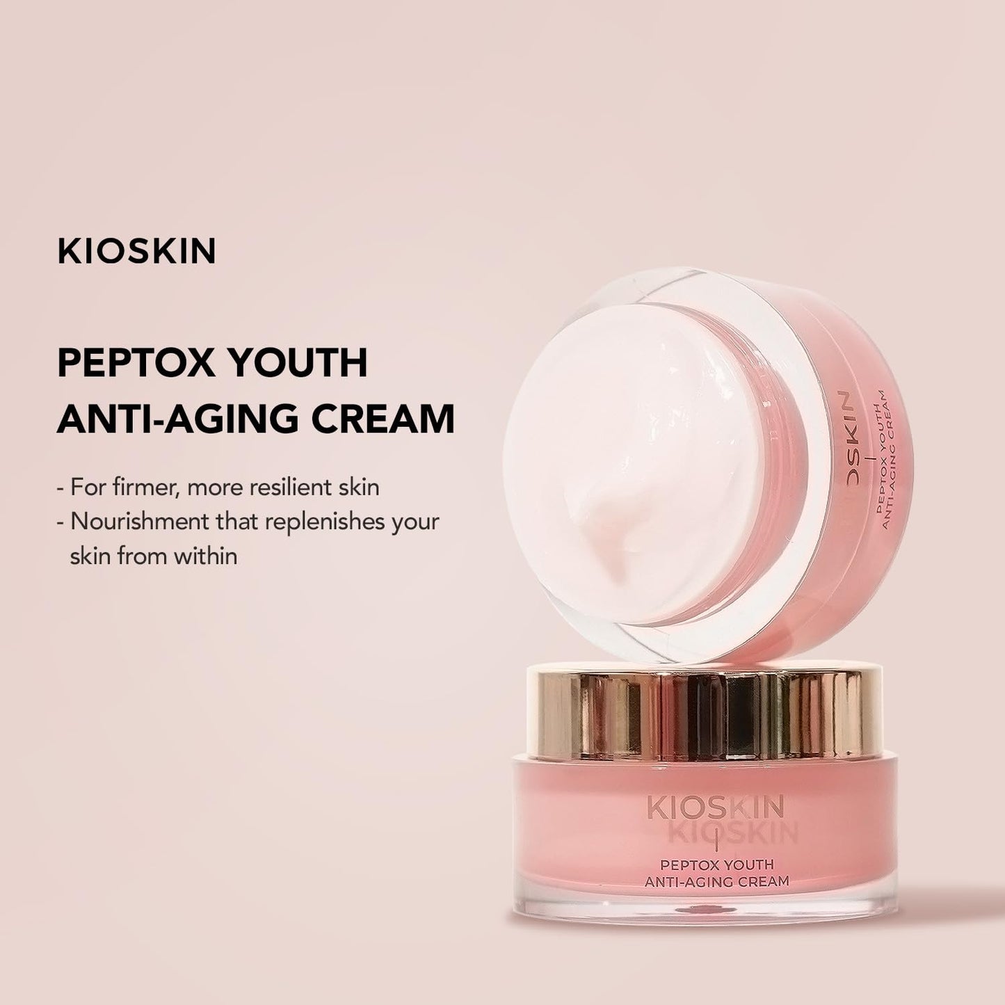 KIOSKIN 107% Smoother Crow’s Feet & 104% Lifted Skin – Boosts Elasticity & Moisture – Firms & Restores Radiance with 10% Collagen Water & Hyaluronic Acid – Korean Skincare Best Collagen Cream
