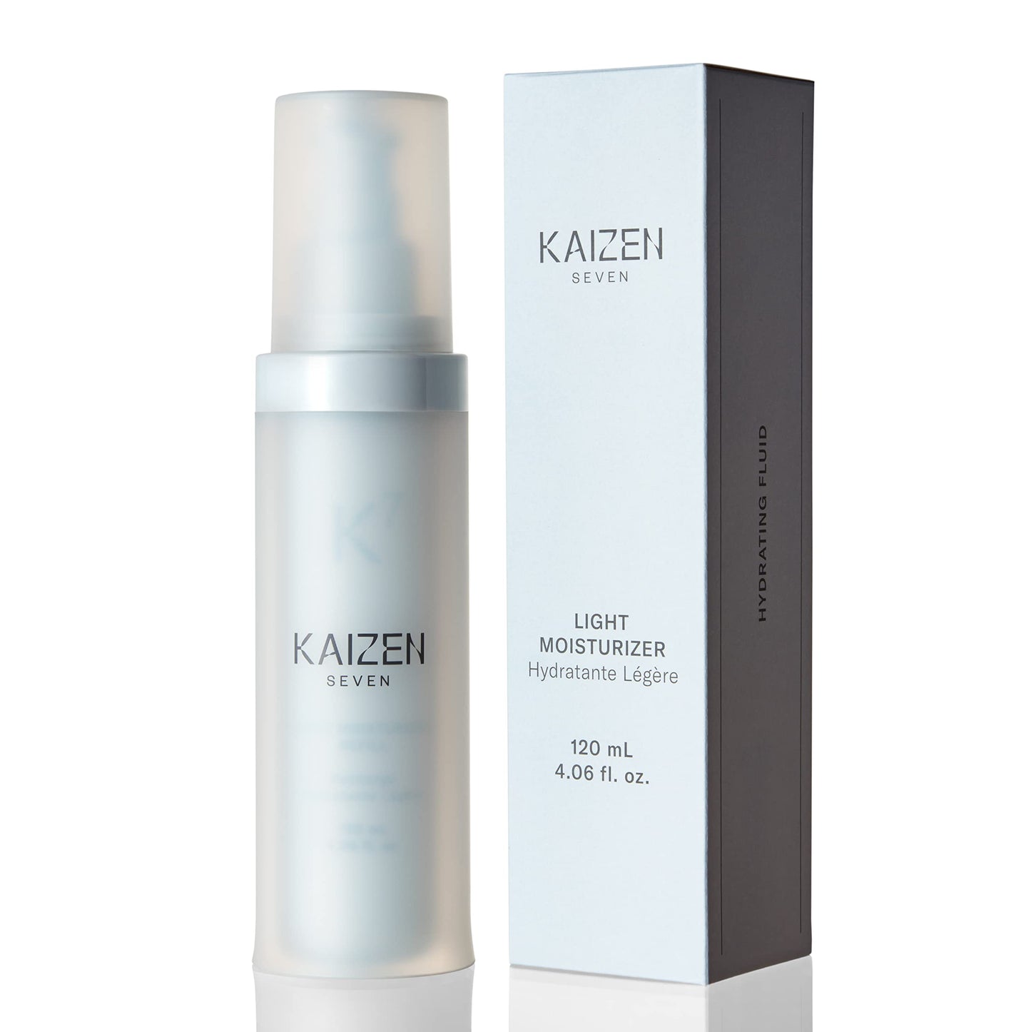 Kaizen Seven Light Moisturizer for Men | Made in Japan | 120 ml Premium Light Moisturizer non-greasy or sticky, Niacinamide, Sodium Hyaluronate, Wasabi Leaf, Olive Squalane