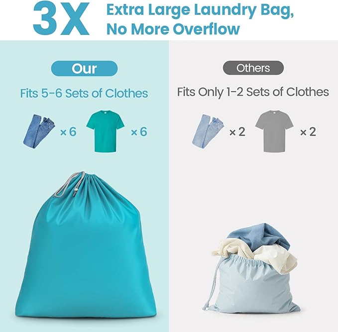 Cambond Compression Packing Cubes for Travel - 7 Set Multi-color See Through Mesh Compression Cubes for Travel Essentials with Large Laundry Bag, Luggage Packing Organizers Bags for Suitcases