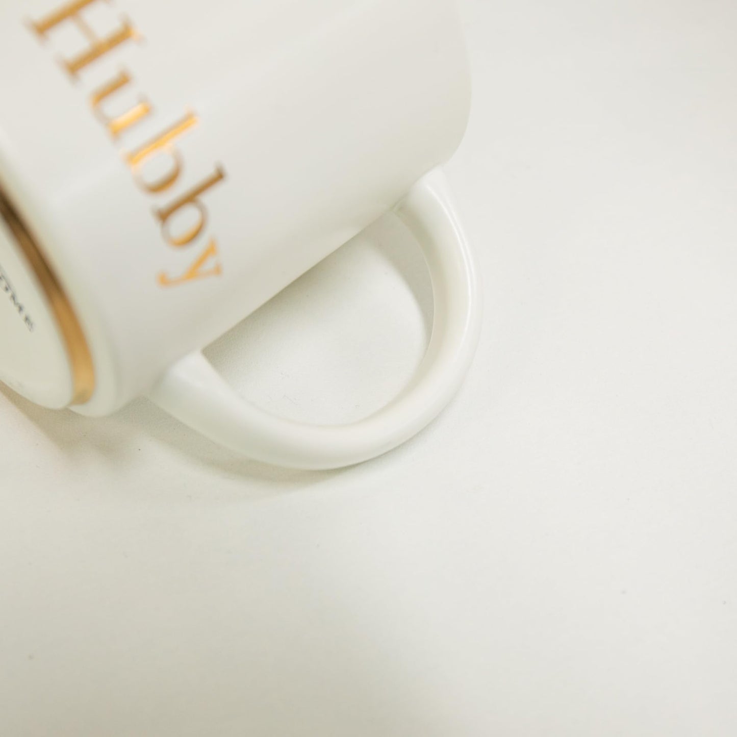 COLLECTIVE HOME - Mr. & Mrs. Ceramic Mugs, Wedding Gift Set, Perfect Luxury Couple's Gift, Elegant Design, Premium Ceramic, 2-Piece Set (Hubby & Wifey)