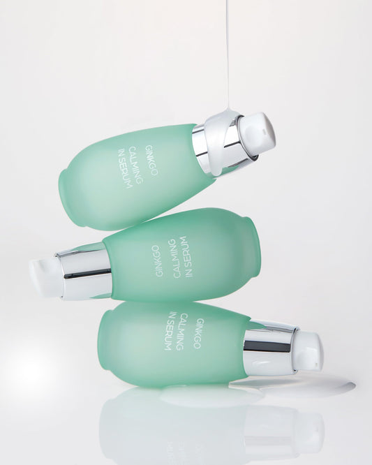 CHARMZONE Ginkgo Calming-in Serum – Korean Skincare for Sensitive Skin | Soothing & Hydrating Face Serum with Ginkgo Leaf Extract & Flavonoids for Protection & Revitalization (1.01 fl oz /30 ml)