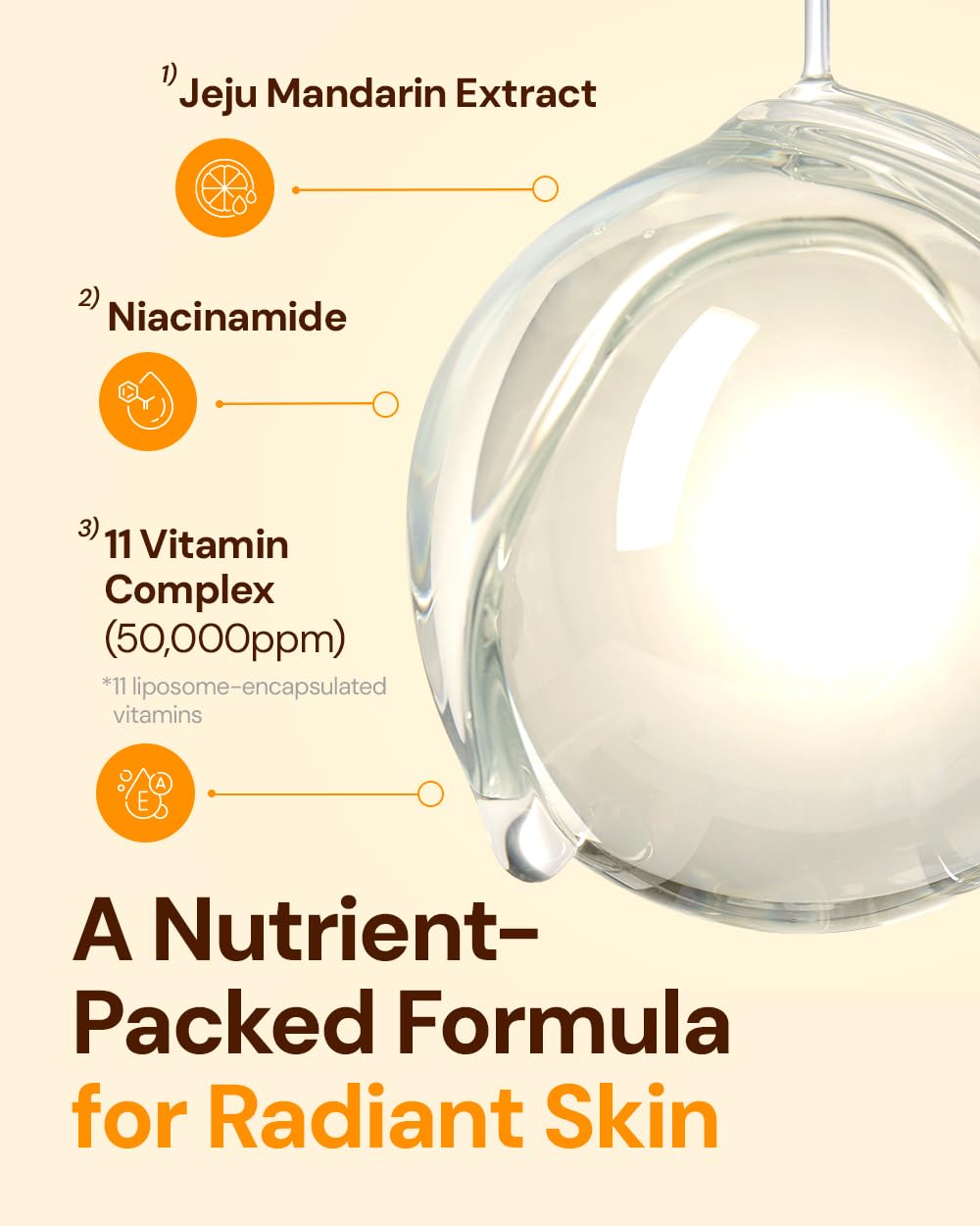 Bano Vita Genic Jelly Face Glowing Mask 10EA – Hydrating Sheet Mask for Sensitive Skin, Korean Glass Skin Care with Vitamin C, Biotin & Niacinamide, Fragrance-Free