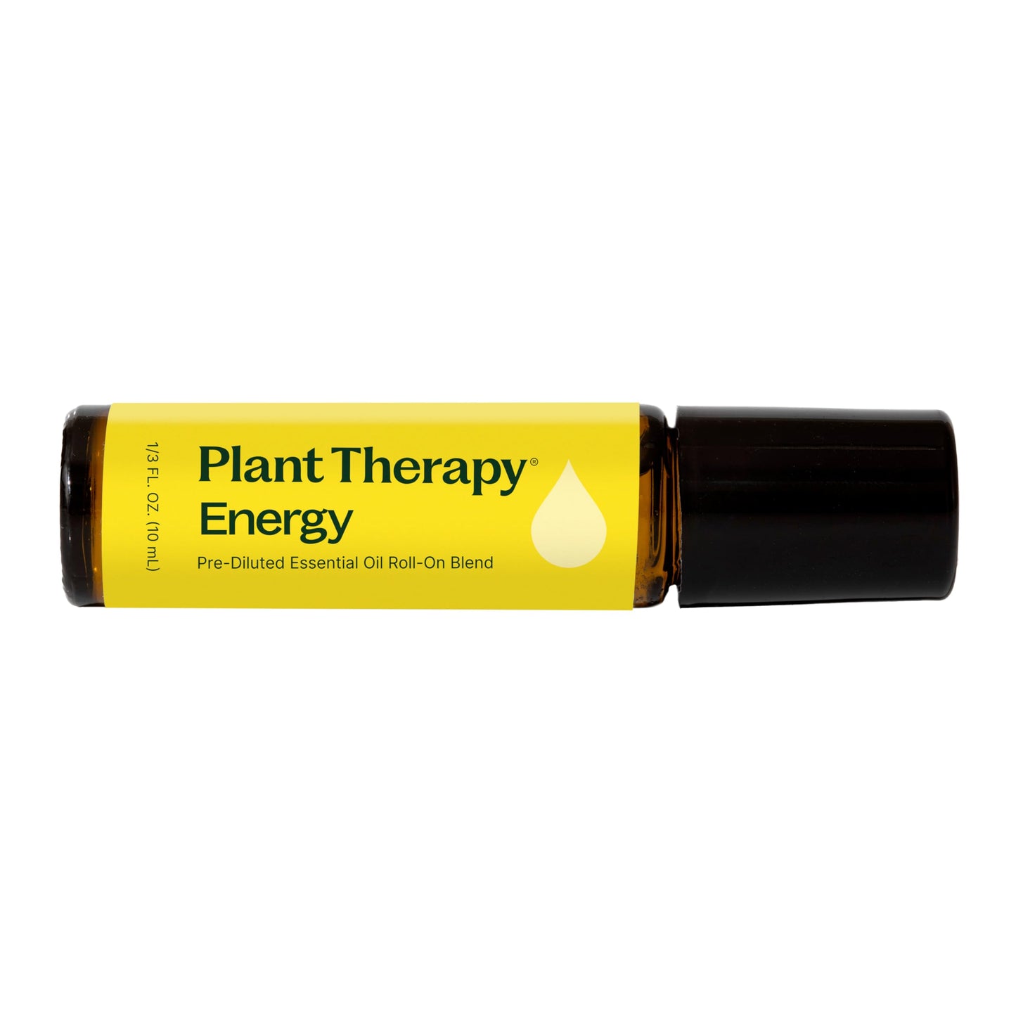 Plant Therapy Energy Essential Oil Blend 10 mL (1/3 oz) Refreshing, Energizing Blend 100% Pure, Pre-Diluted Roll-On, Natural Aromatherapy, Therapeutic Grade