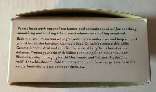 Patchology Chill Mode Under Eye Patches – Oil-Infused Gel Masks, Ideal for Puffy Eyes, Dark Circles & Wrinkles – Depuffer Pads for Puffy Eyes, Hydration & Refreshing Skin – 15 Count