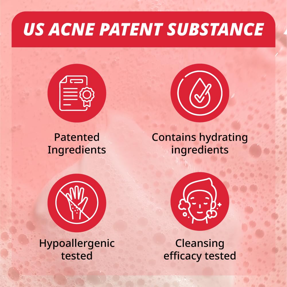 ATOMU Mildly alkaline oily acne sebum removal deep cleansing ACLIS foam cleanser, 4.05 fl.oz.