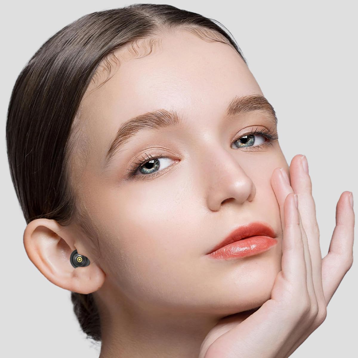 Avoxins Ear Plugs for Sleeping Reusable Earplugs for Concerts Noise Cancelling Soft Silicone Noise Reduction Earbuds for Travel, Focus, Work 33-45dB Hearing Protection with 9 Ear Tips & Case (Black)