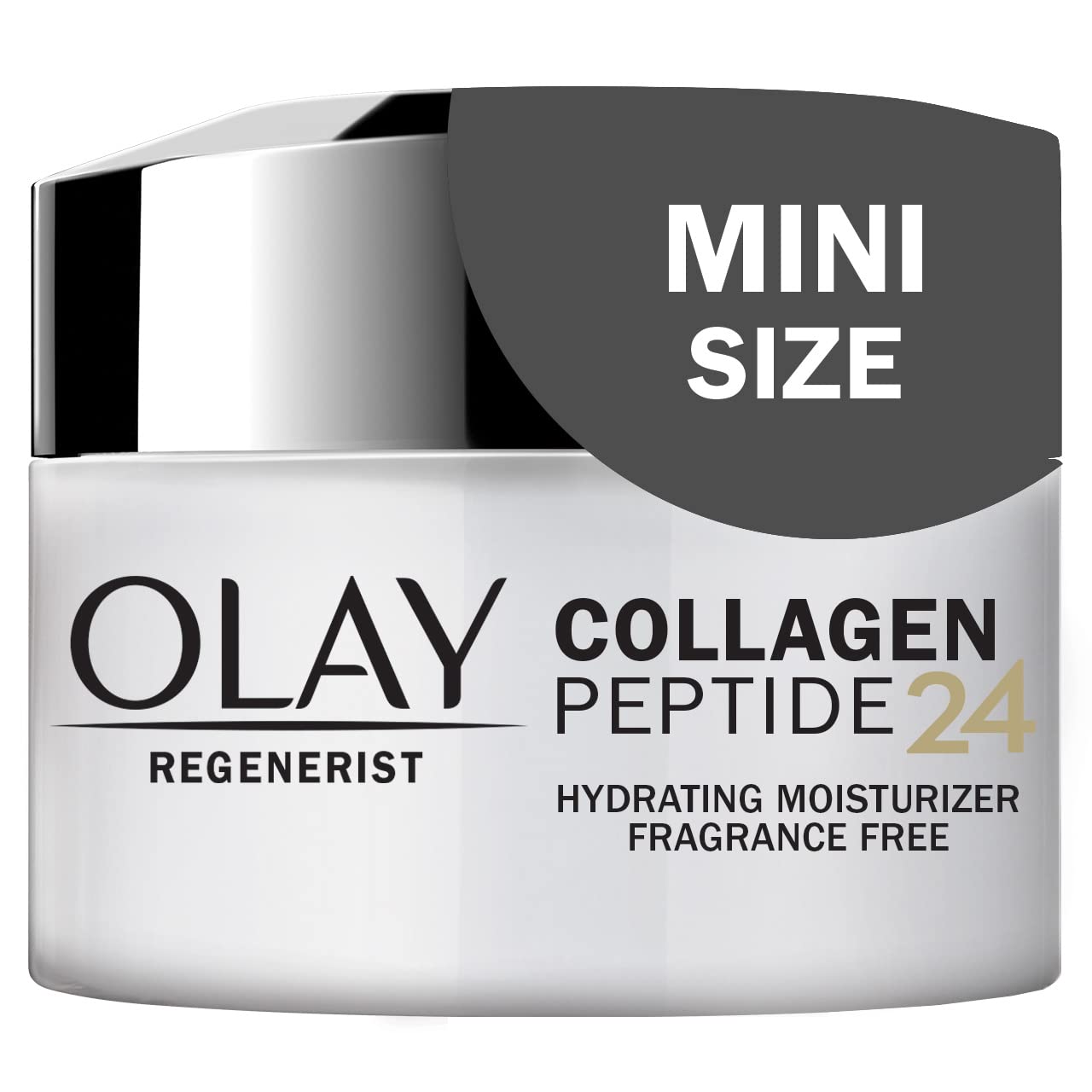 Olay Regenerist Collagen Peptide 24 Face Moisturizer, Trial Size, 0.5 oz
