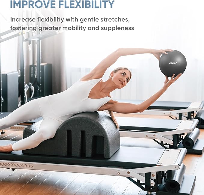 APEXUP Yoga Ball Exercise Ball Anti Slip Heavy Duty for Fitness, Balance & Core Workout