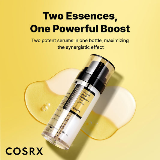 COSRX Niacinamide 5% + Snail Mucin 74% Dual Essence, Anti Aging Face Serum for Dull Skin, Mothers day gifts for mom, Sensitive Skin, Not Tested on Animals, Korean Skin Care, 2.70 fl.oz / 80ml