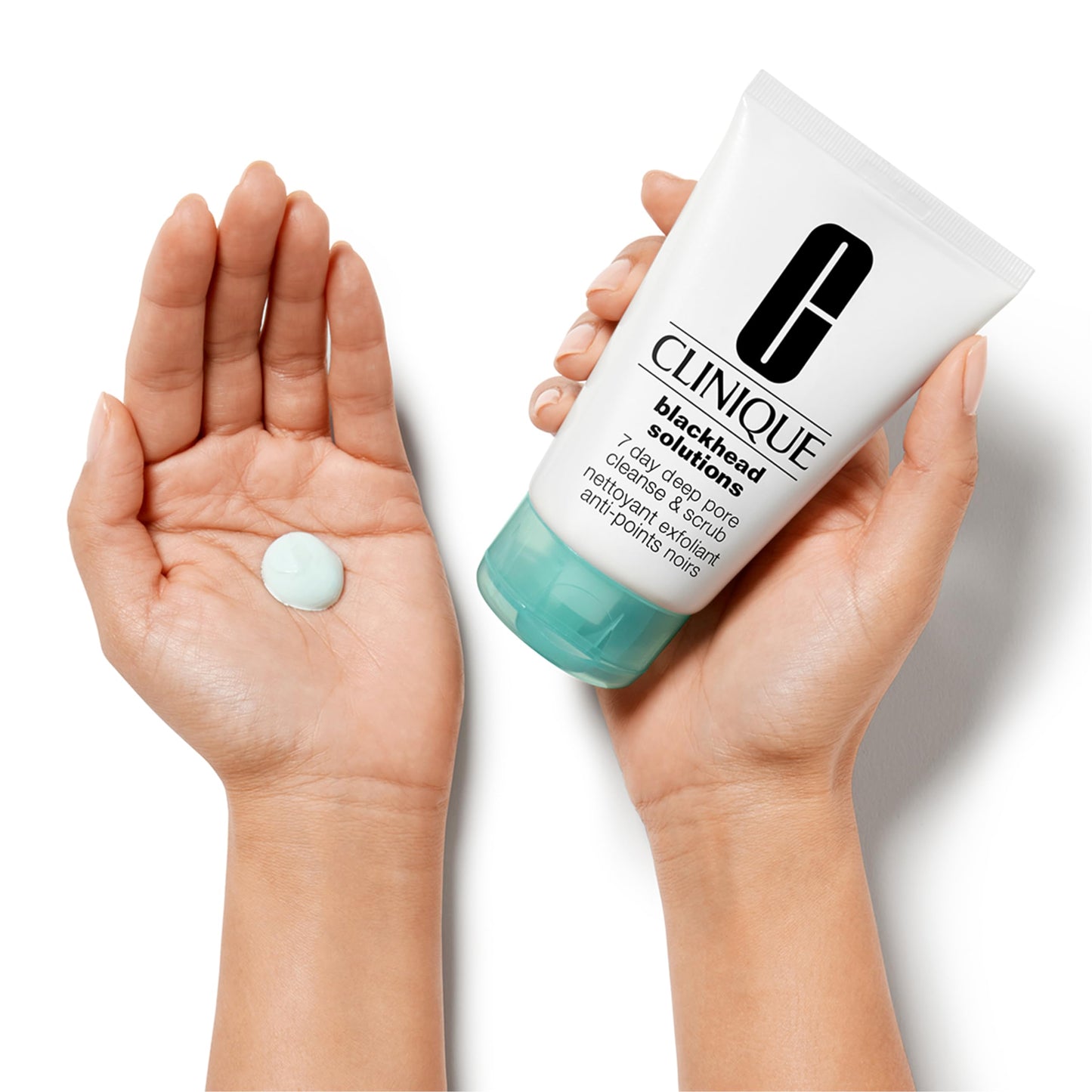 Clinique Blackhead Solutions 7 Day Deep Pore Cleanse & Scrub, Daily Face Cleanser Facial Scrub With Salicylic Acid + Vitamin E For All Skin Types, 4.2 Fl Oz