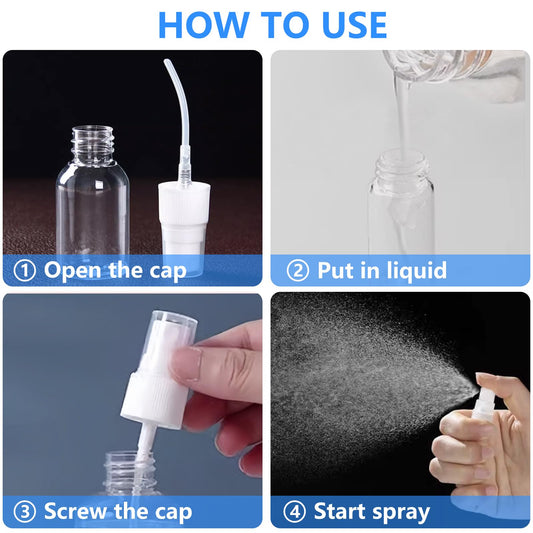 DTDNZKN 6 Pack 0.17 Oz (5ml) Mini Perfume Travel Refillable Bottles, Fine Mist Refillable Mini Perfume Atomizer, Empty Pump Container for Traveling and Outgoing