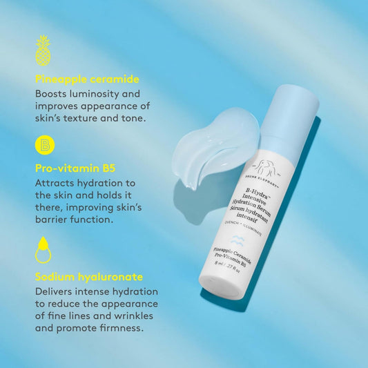 Drunk Elephant Hydra and the Bright - Includes C-Firma (9 ml) and B-Hydra (8 ml) - Clean Clinical Skincare - Cruelty-Free - Dermatologist-Tested - Free of Essential Oils, Silicones, and Fragrance