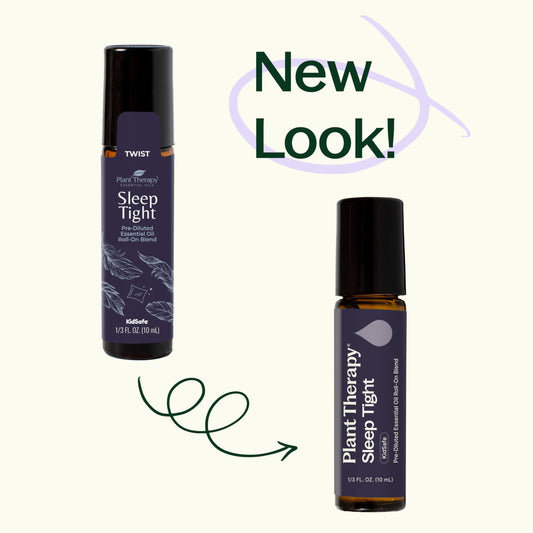Plant Therapy Sleep Tight Essential Oil Blend 10 mL (1/3 oz) Pre-Diluted Roll-On 100% Pure, Therapeutic Grade