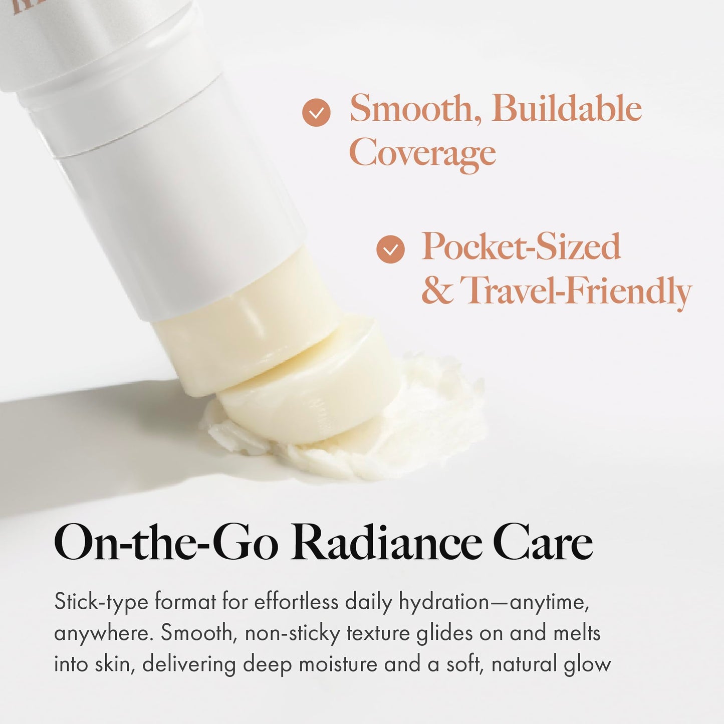 MASTINA White Mastic Wrinkle Bounce Multi Balm Stick (0.35oz), Korean Anti-Aging Face Balm with Mastic & Vegan Collagen for Fine Lines, Neck Wrinkles & Radiant Glow, On-the-Go Hydration